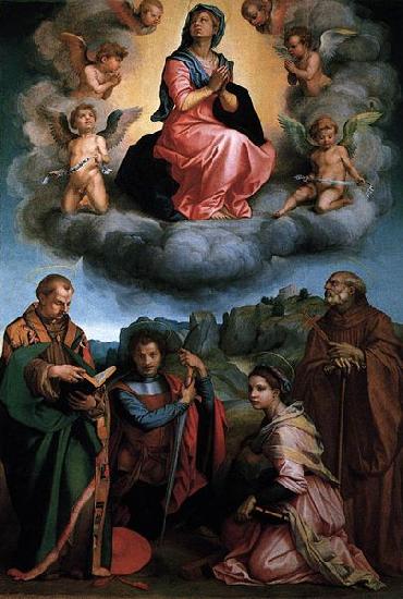 Andrea del Sarto Assumption of the Virgin